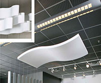 WHISPERWAVE™ Panels, Baffles, Ceiling Clouds and Awnings