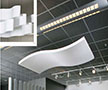 WHISPERWAVE™ Panels, Baffles, Ceiling Clouds and Awnings